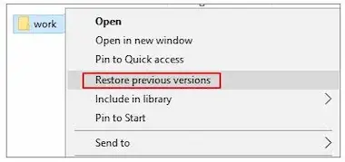 ریکاوری فایل های از دست رفته در ویندوز
